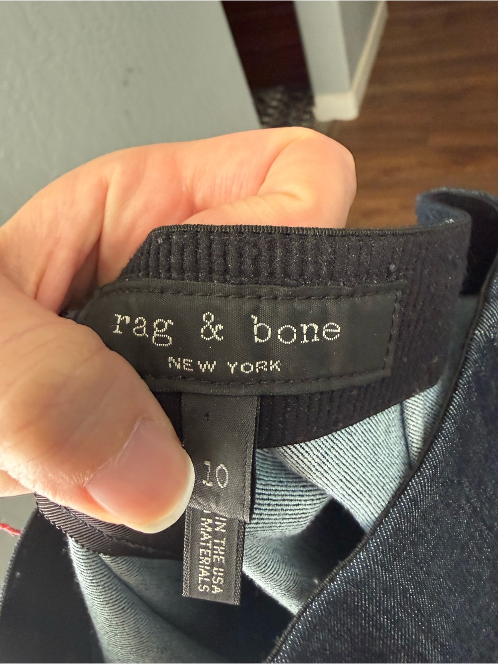 Rag & Bone Simone Denim Pants - Picture 4 of 5